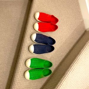 Native Jefferson C13 x red, blue, green.